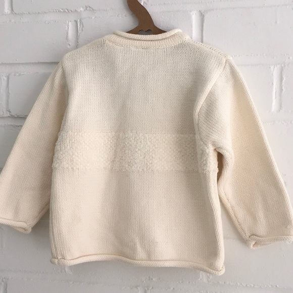 Baby Girl Classic Cream Cardigan ~ New With Tags Size 12 Months - Picture 4 of 7